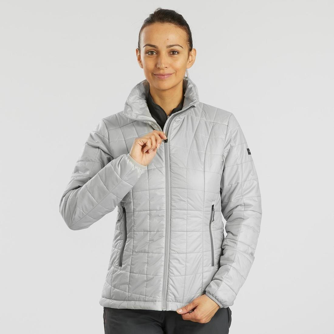 Womens Padded Jacket, Grey, No Color, large image number 1