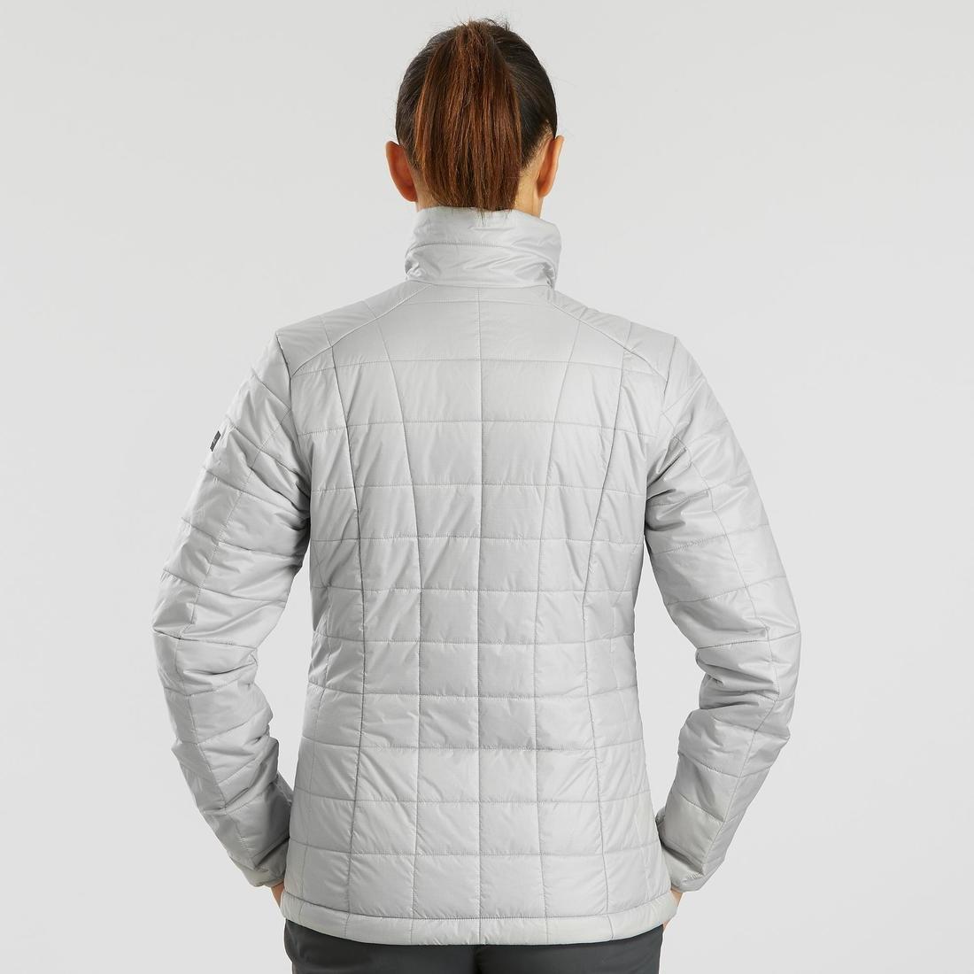 Womens Padded Jacket, Grey, No Color, large image number 3