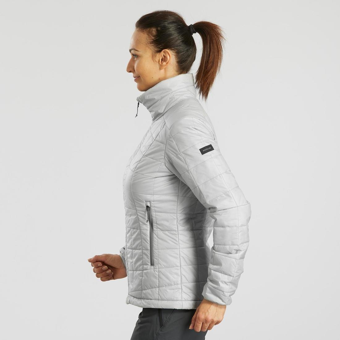 Womens Padded Jacket, Grey, No Color, large image number 4