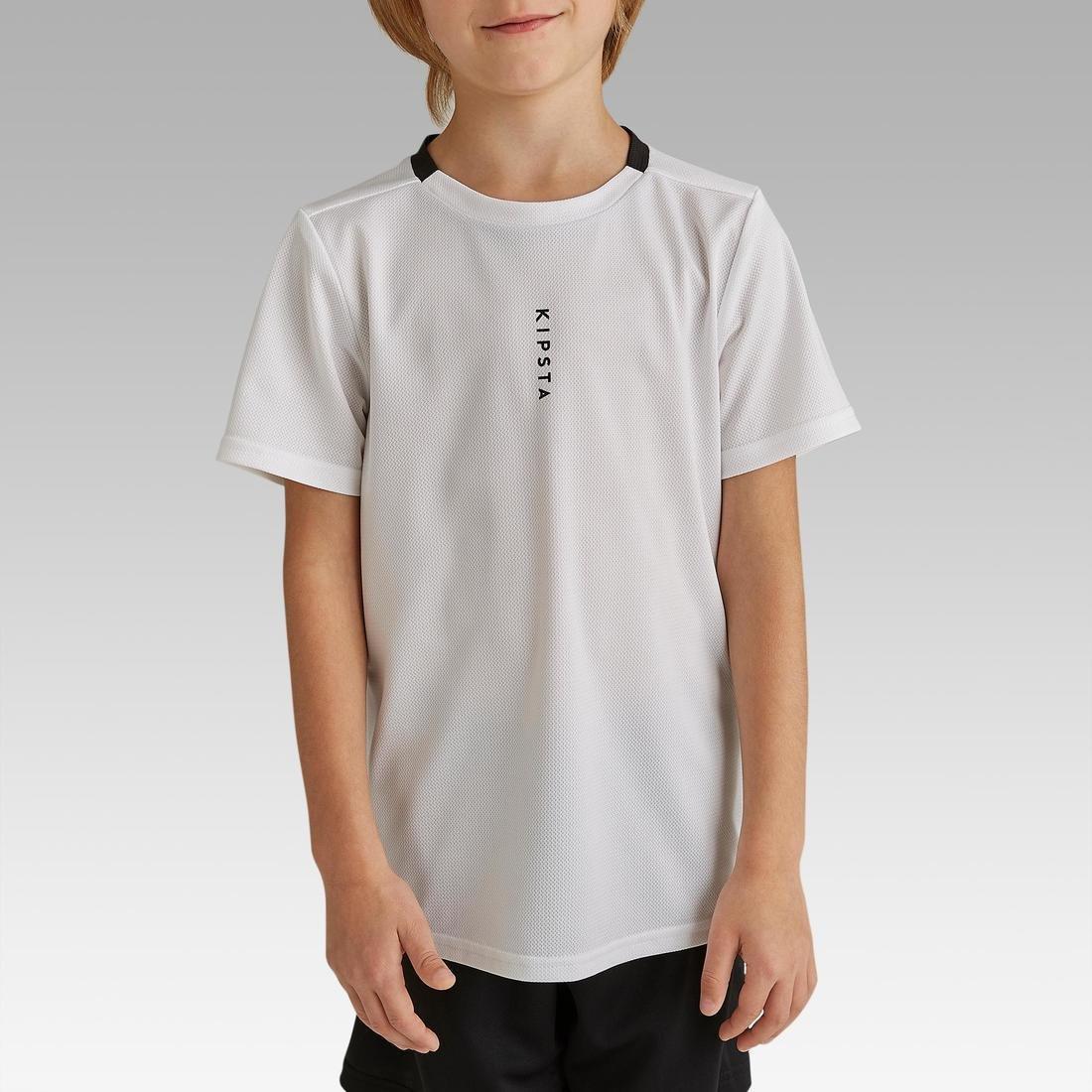 KIds'  Football Jersey F100,White, No Color, large image number 9