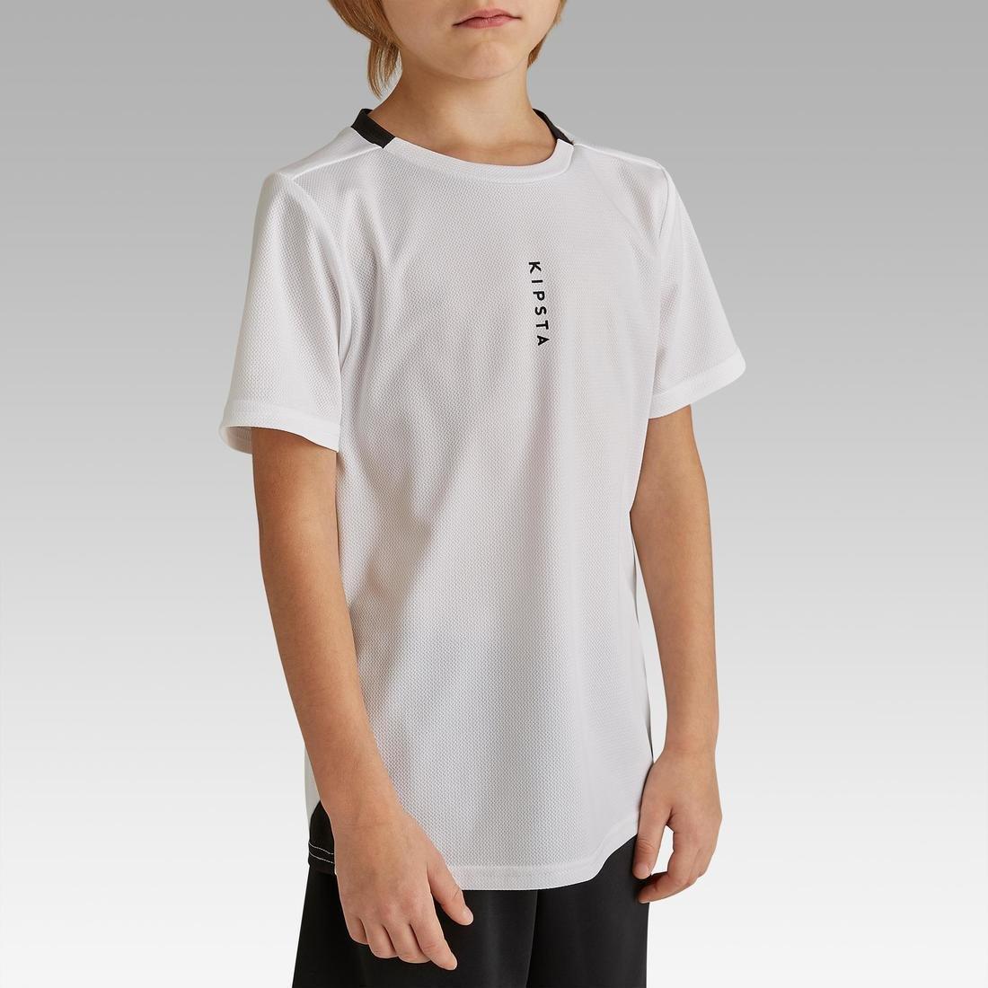 KIds'  Football Jersey F100,White, No Color, large image number 10