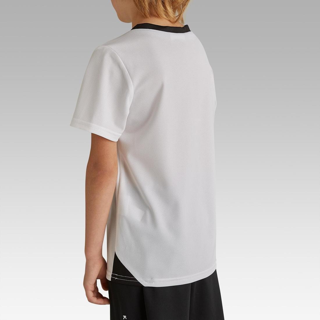 KIds'  Football Jersey F100,White, No Color, large image number 12