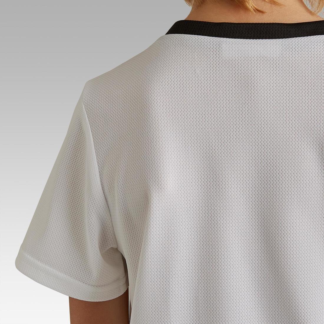 KIds'  Football Jersey F100,White, No Color, large image number 14