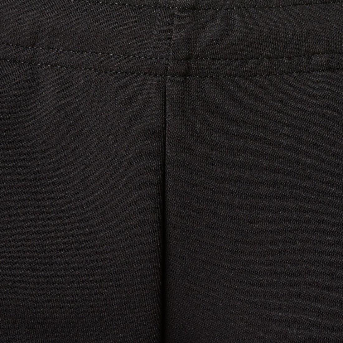 Kids' Football Training Bottoms F100, Black, No Color, large image number 4
