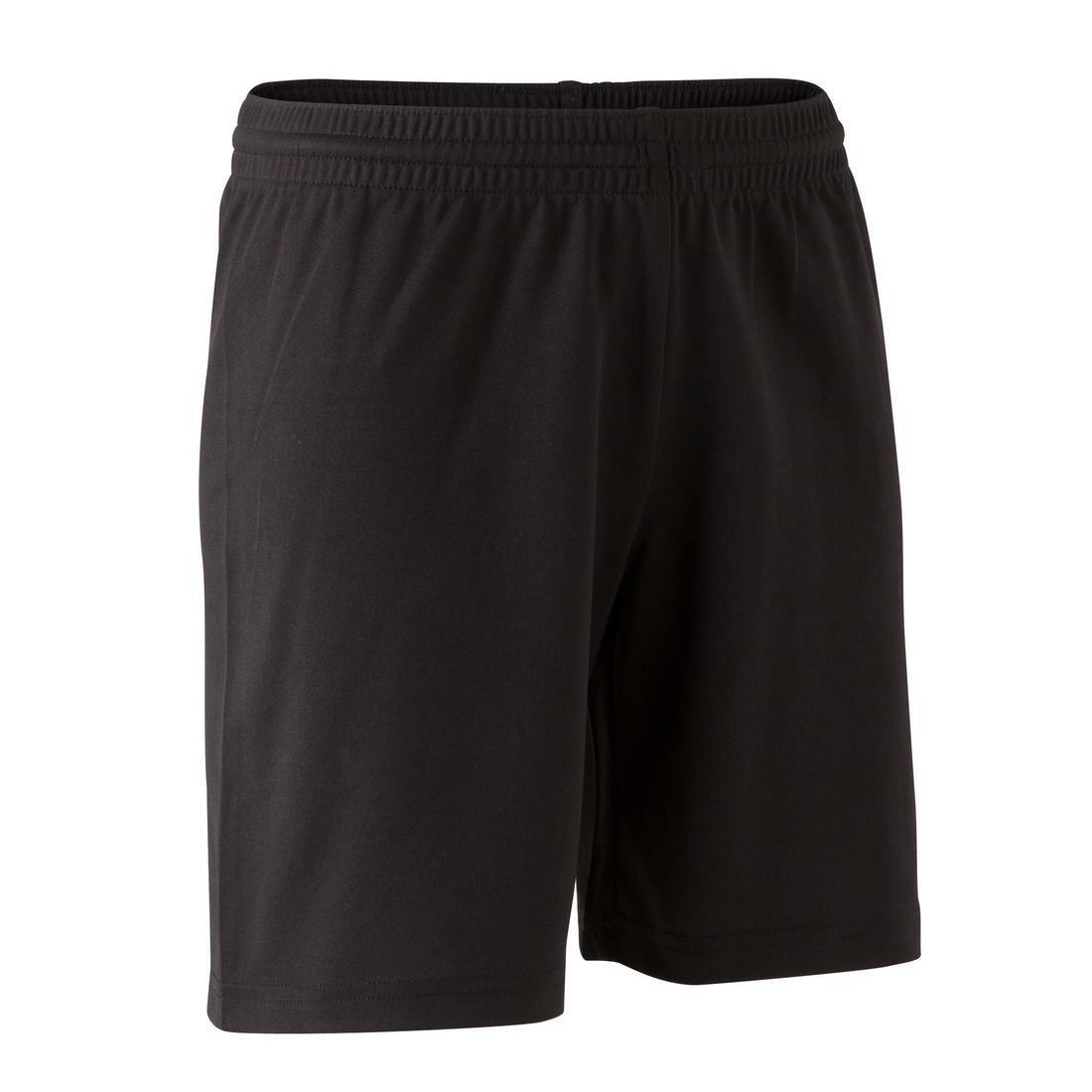 Kids Football Shorts F100, Red, , large image number 1