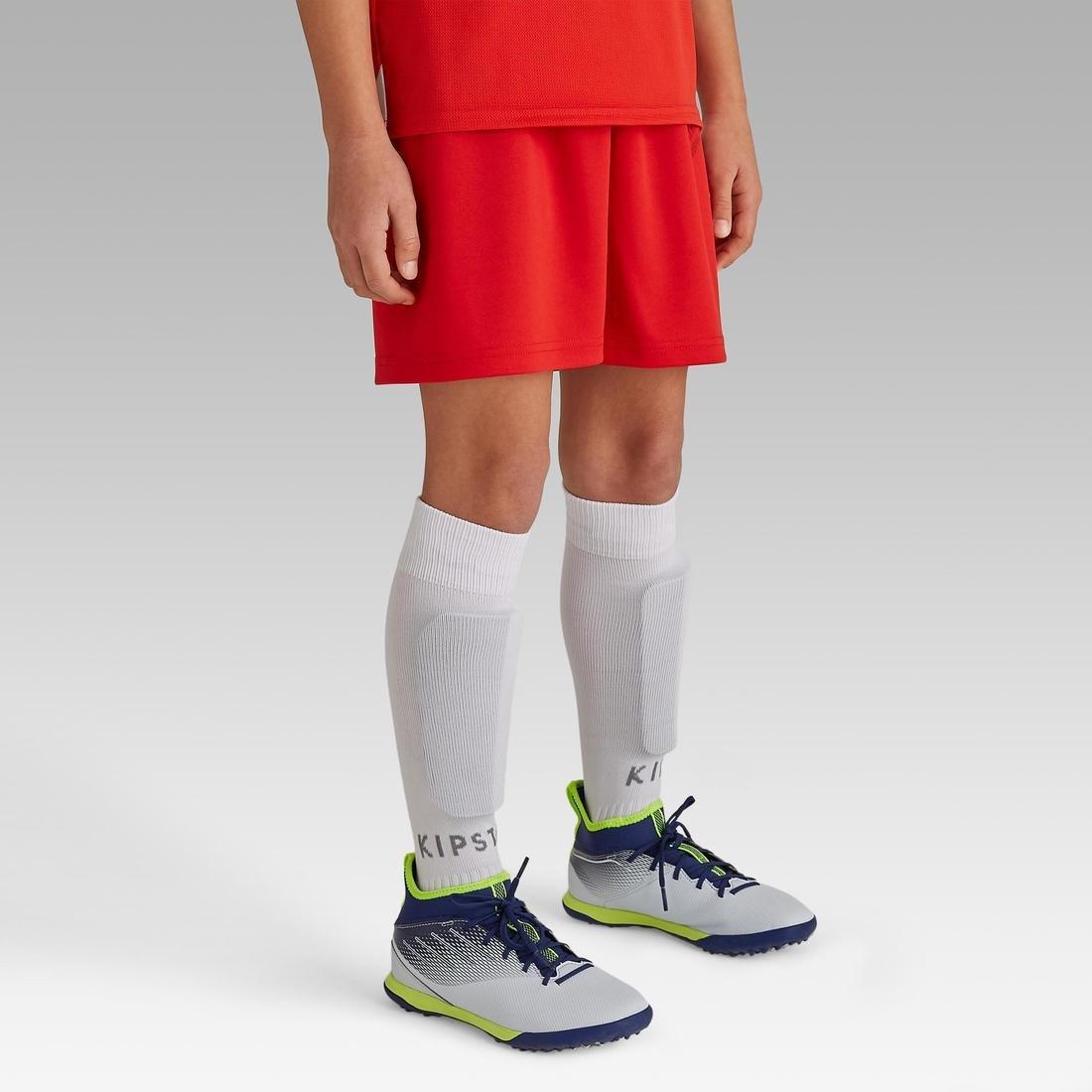 Kids Football Shorts F100, Bright Indigo, , large image number 11