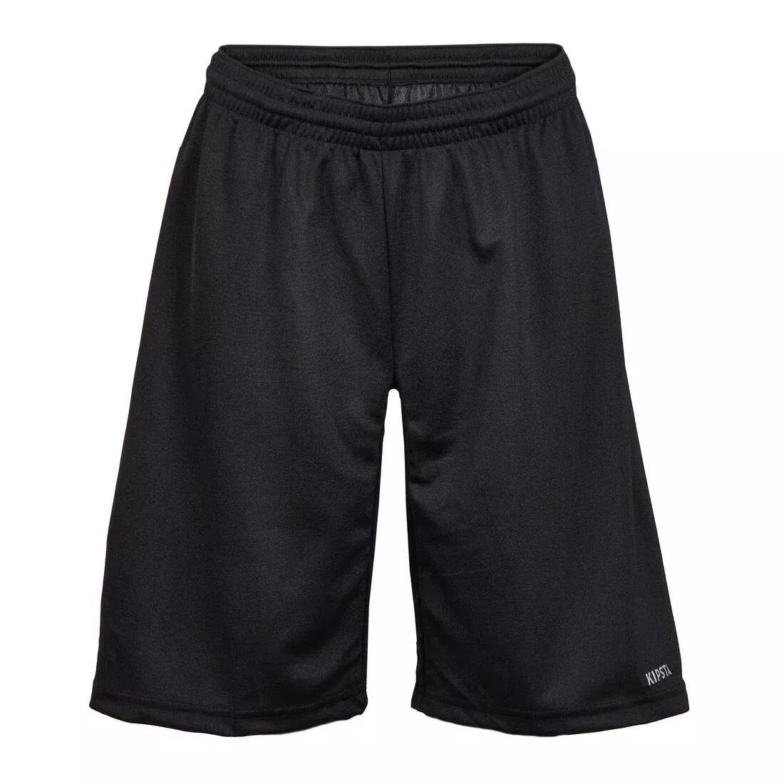 KIds'  Football Shorts F100, Black, No Color, large image number 9