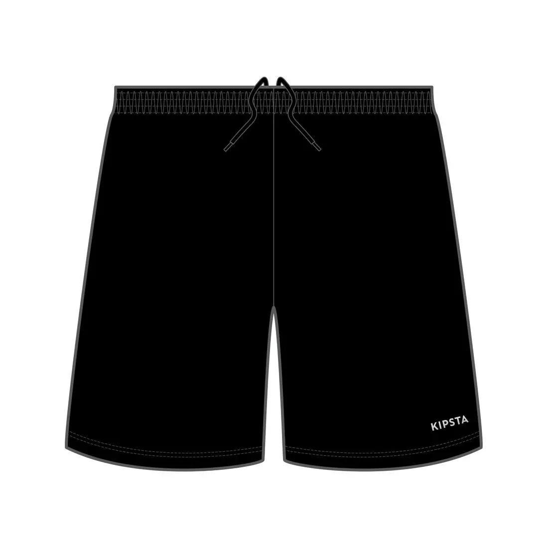 KIds'  Football Shorts F100, Black, No Color, large image number 10