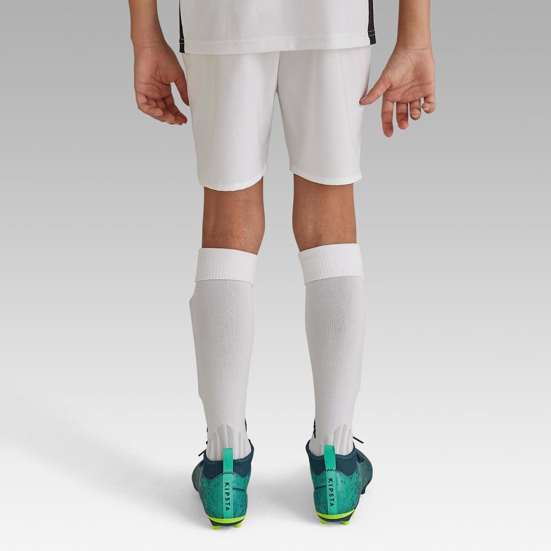 KIPSTA - F500 Kids Football Shorts, White