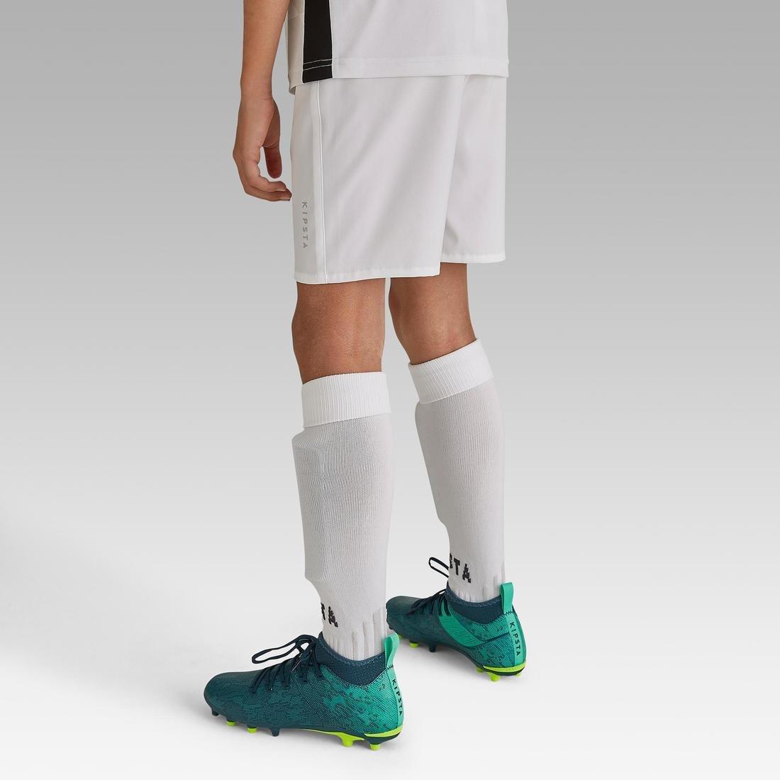 KIPSTA - F500 Kids Football Shorts, White