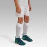 KIPSTA - F500 Kids Football Shorts, White