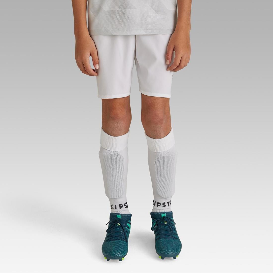 KIPSTA - F500 Kids Football Shorts, White