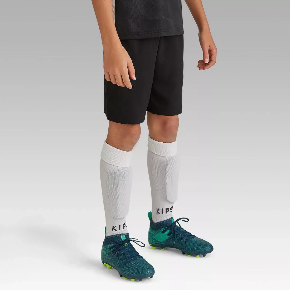 KIPSTA - F500 Kids Football Shorts, Black