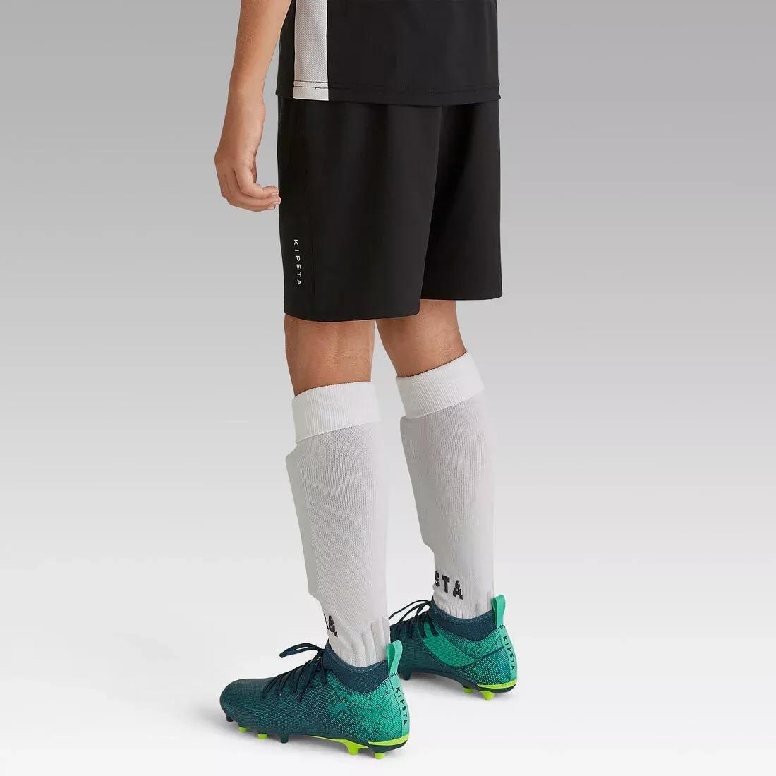 KIPSTA - F500 Kids Football Shorts, Black