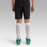 KIPSTA - F500 Kids Football Shorts, Black
