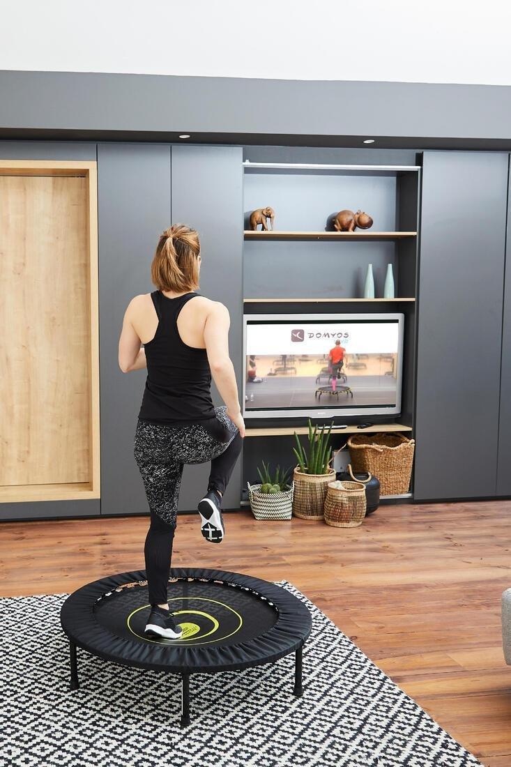 Cardio Fitness Trampoline - Fit Trampo 100, Black, No Color, large image number 6