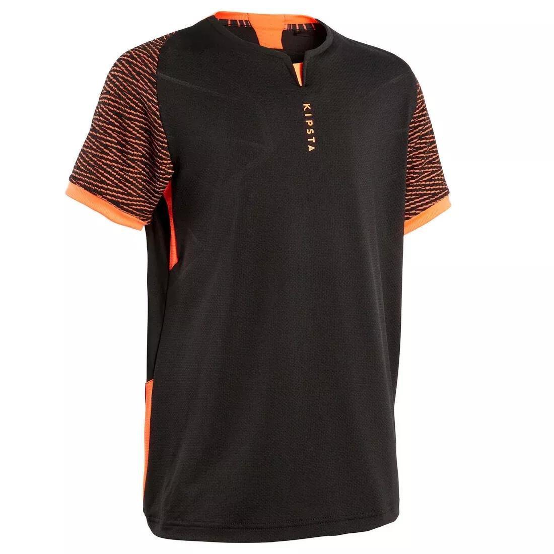 BLACK Kids' Football Shirt CLR - Black/Orange, , large image number 0