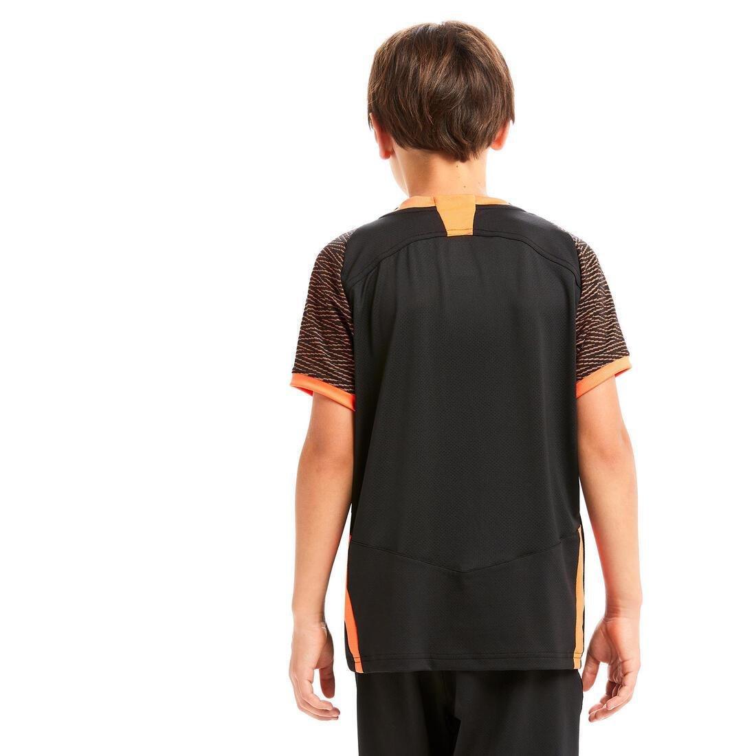 BLACK Kids' Football Shirt CLR - Black/Orange, , large image number 2