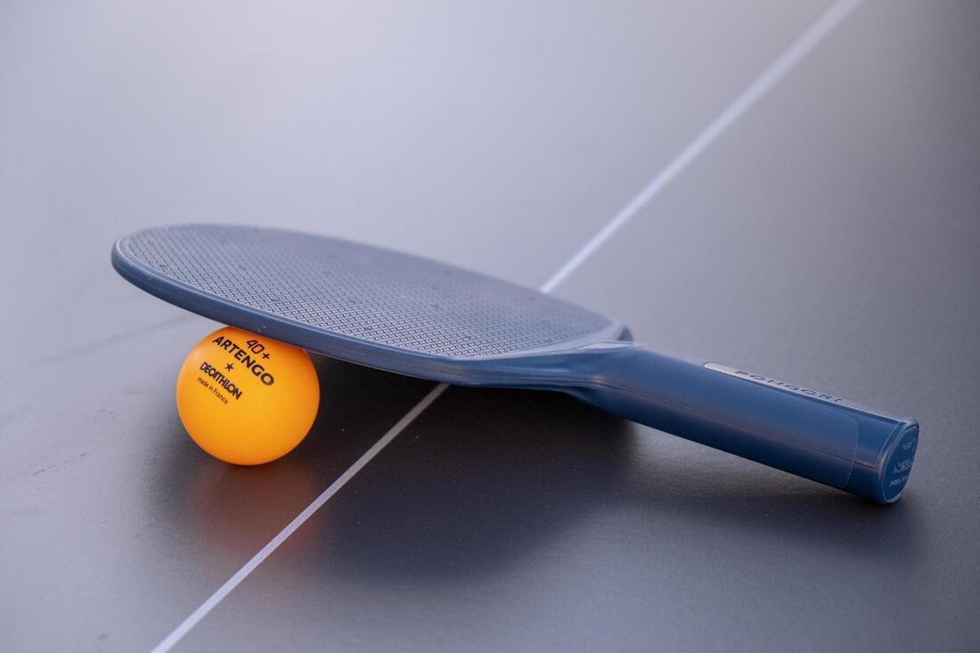 Table Tennis Durable Bat, Grey, No Color, large image number 10