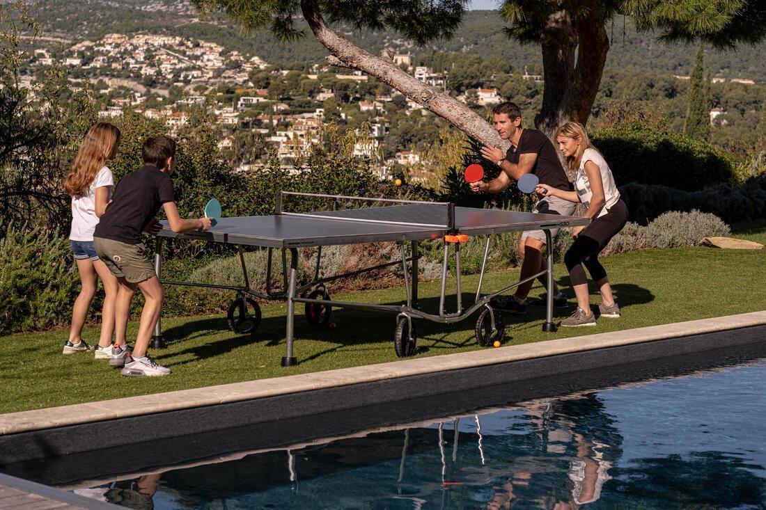 Table Tennis Durable Bat, Grey, No Color, large image number 13