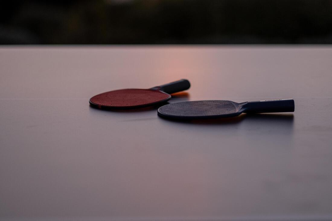 Table Tennis Durable Bat, Grey, No Color, large image number 14