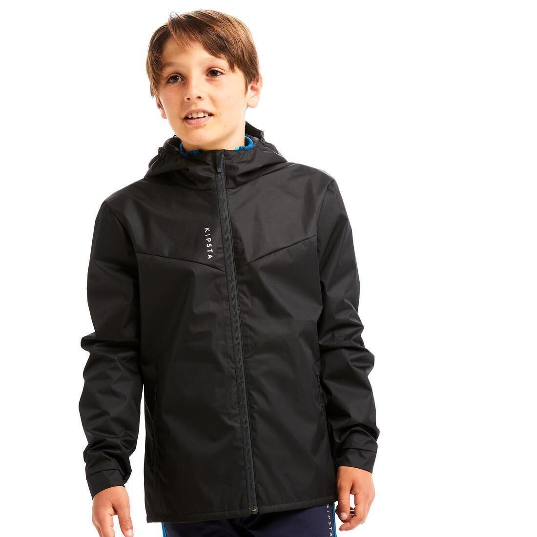 Boys football waterproof jacket sale