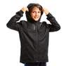 KIPSTA - Kids Waterproof Football Jacket T500, Black