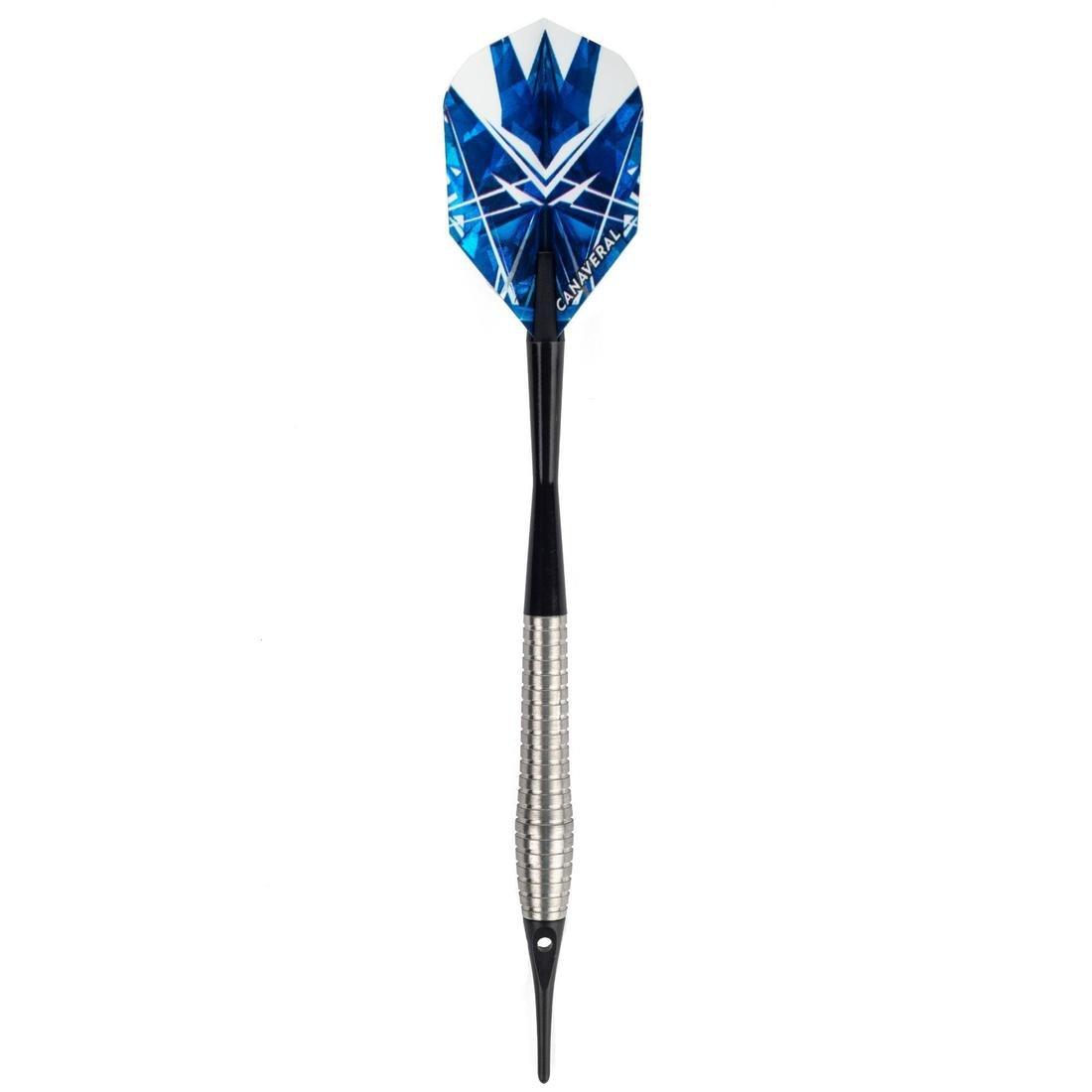 50 Plastic (Soft Tip) Dart Tips, Blue, No Color, large image number 4