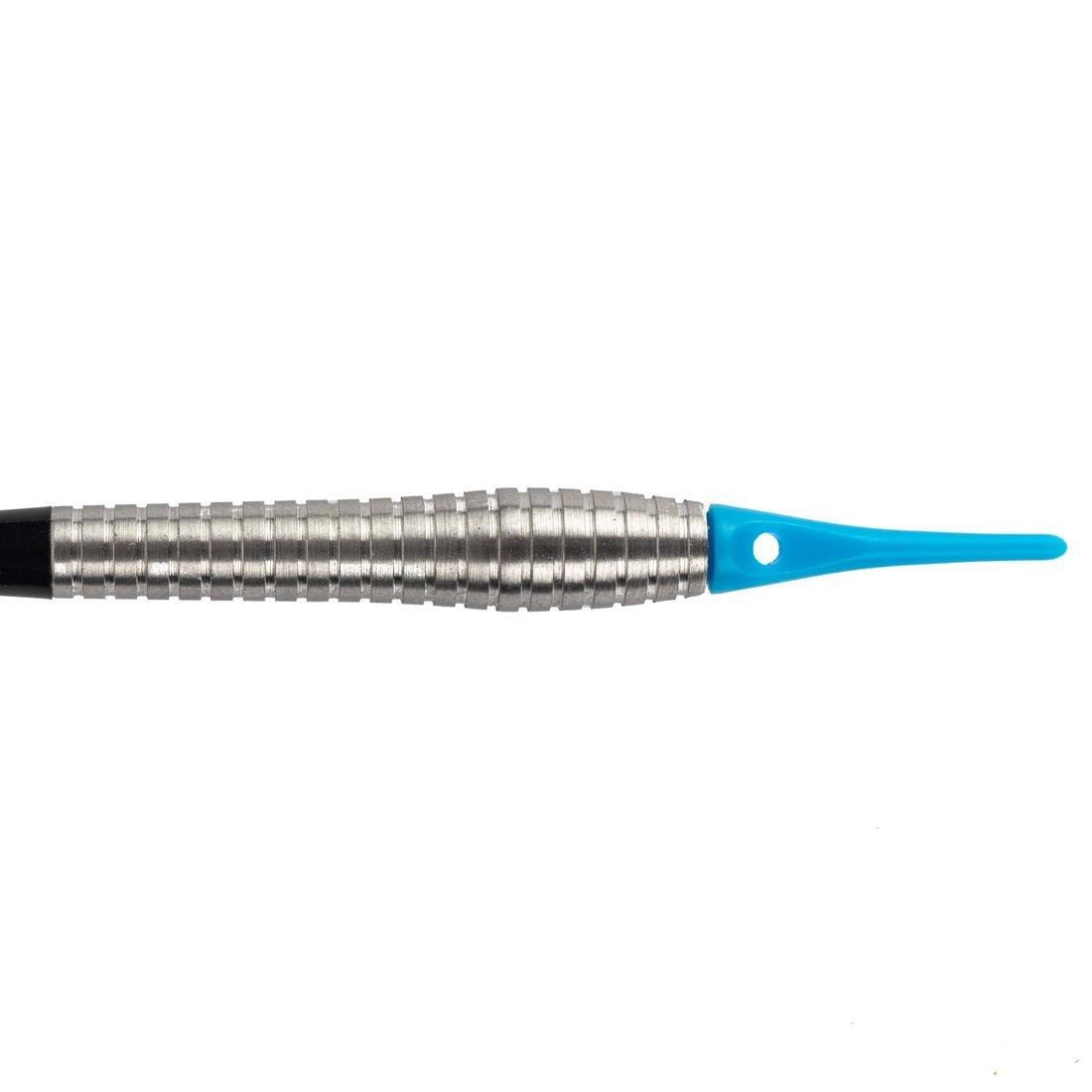 50 Plastic (Soft Tip) Dart Tips, Blue, No Color, large image number 7