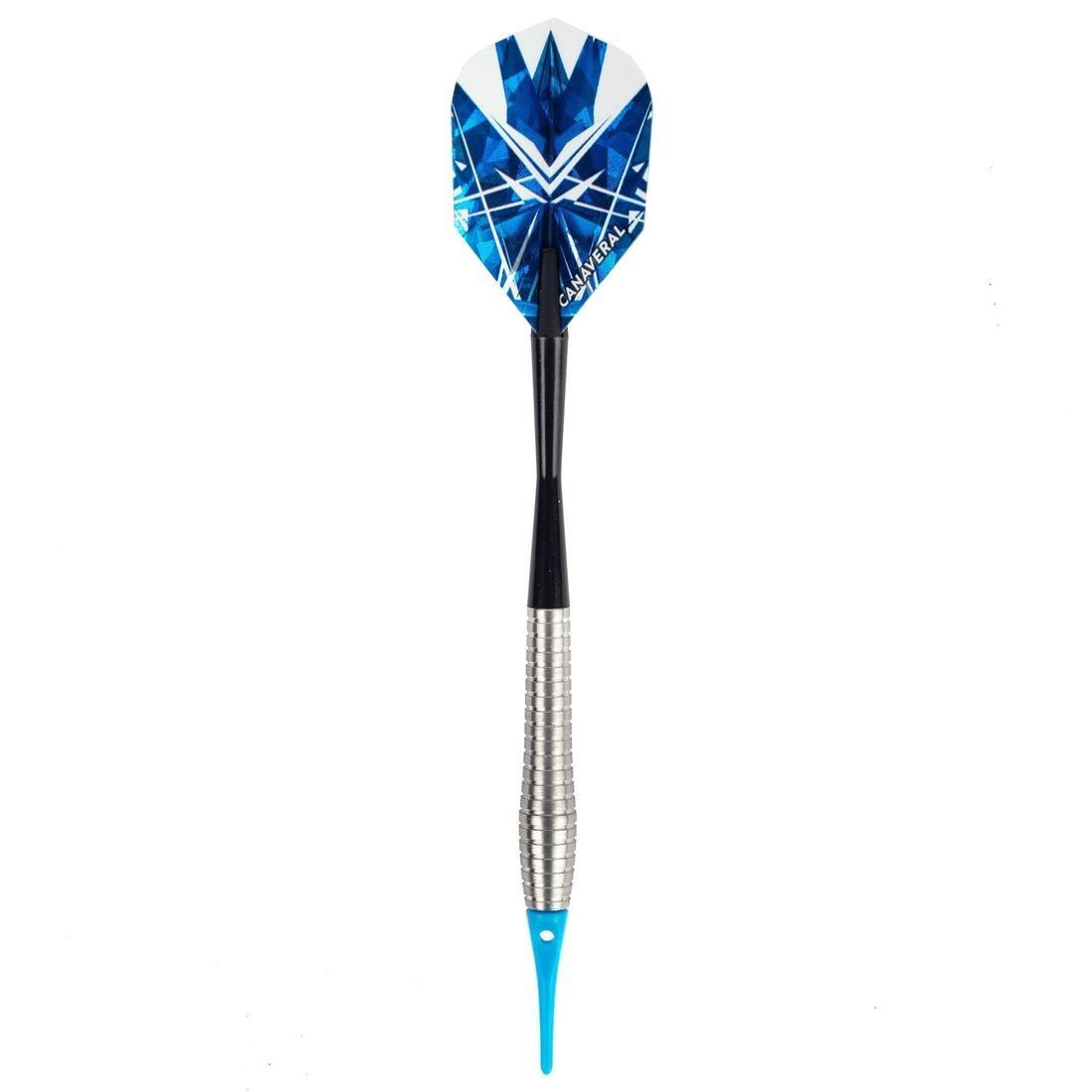 50 Plastic (Soft Tip) Dart Tips, Blue, No Color, large image number 9