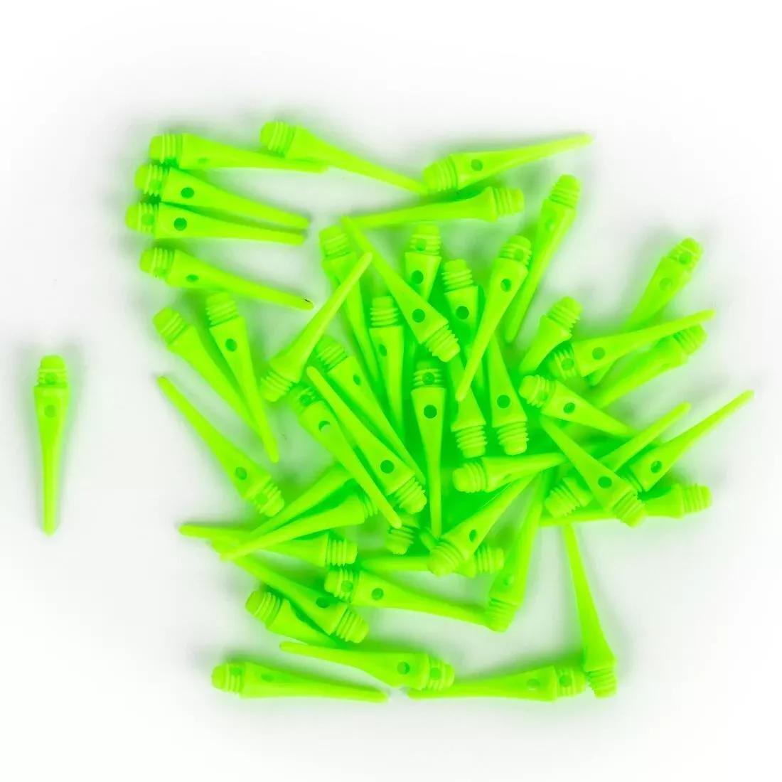 50 Plastic (Soft Tip) Dart Tips, Blue, No Color, large image number 13