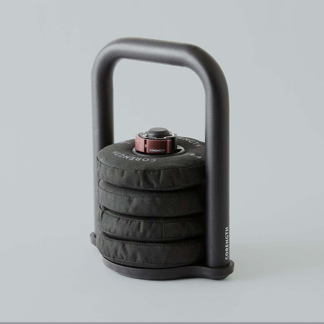 Adjustable Kettlebell 2 To 10 Kg, Black, No Color, large image number 0
