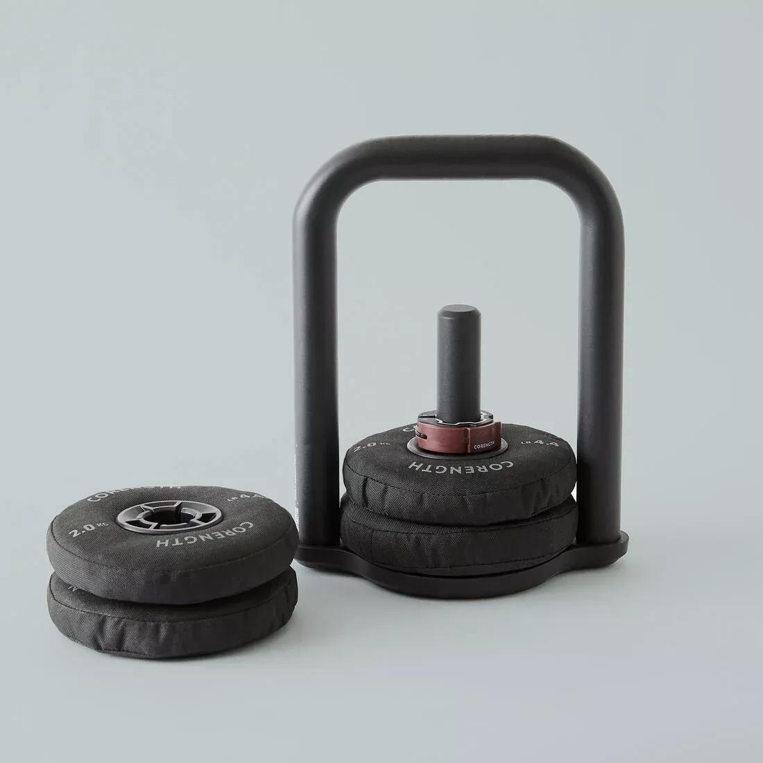 Adjustable Kettlebell 2 To 10 Kg, Black, No Color, large image number 5