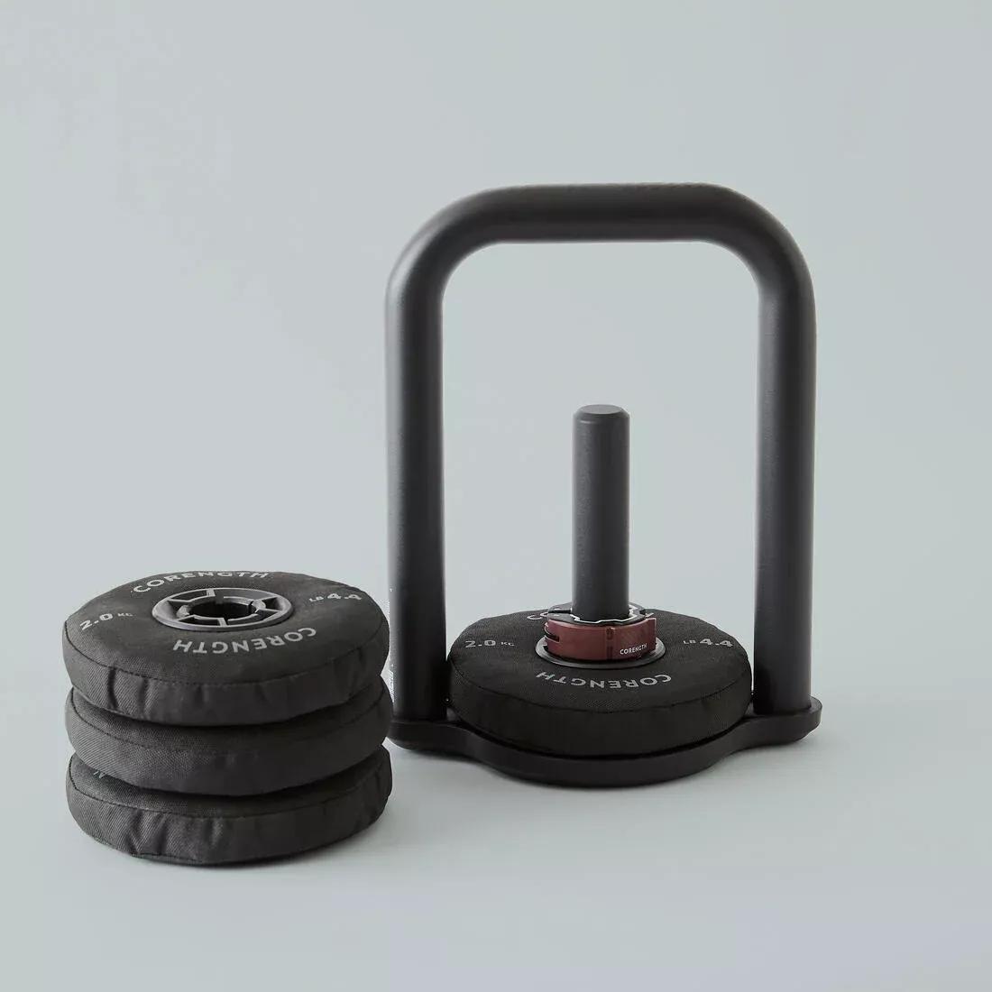 Adjustable Kettlebell 2 To 10 Kg, Black, No Color, large image number 6