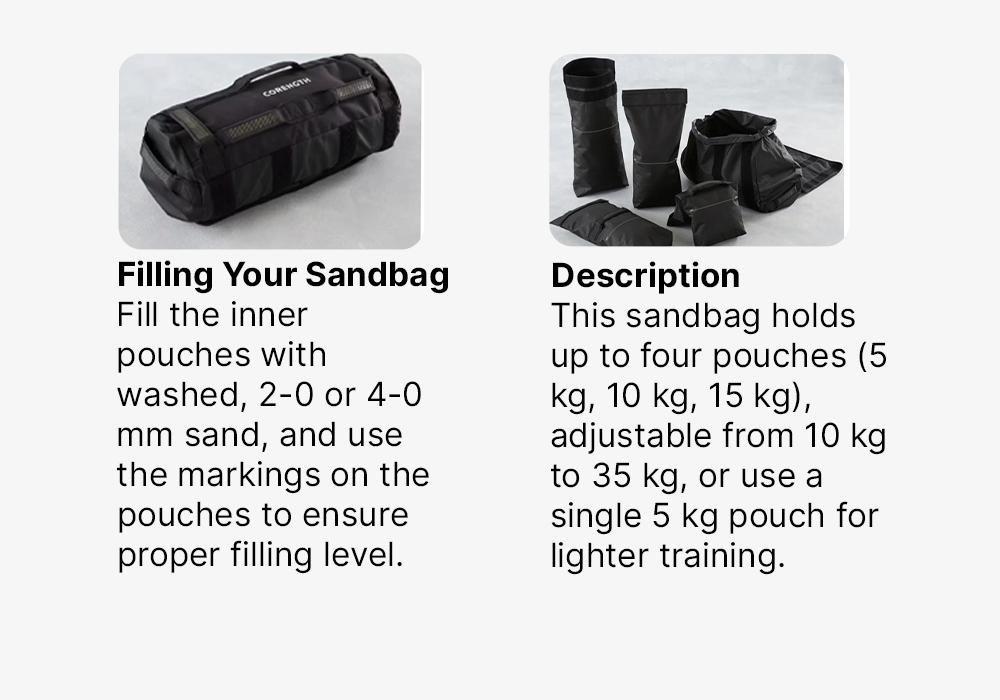 Adjustable Sandbag, No Color, large image number 17