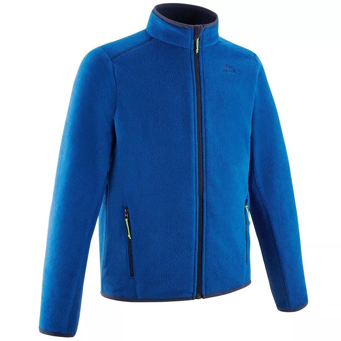 Forclaz 200 Boy's Hiking Fleece, Blue, , large image number 0