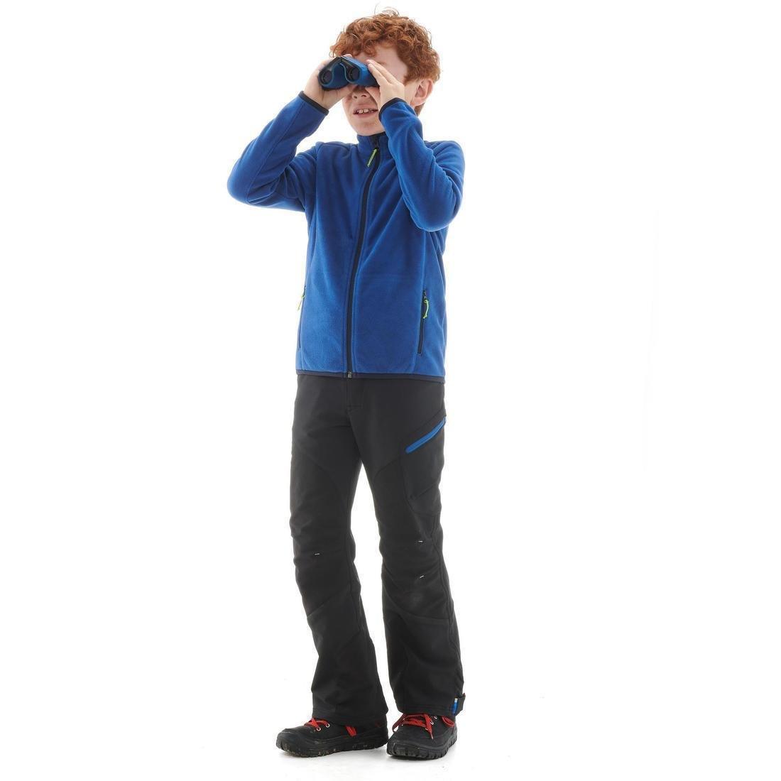 Forclaz 200 Boy's Hiking Fleece, Blue, No Color, large image number 1