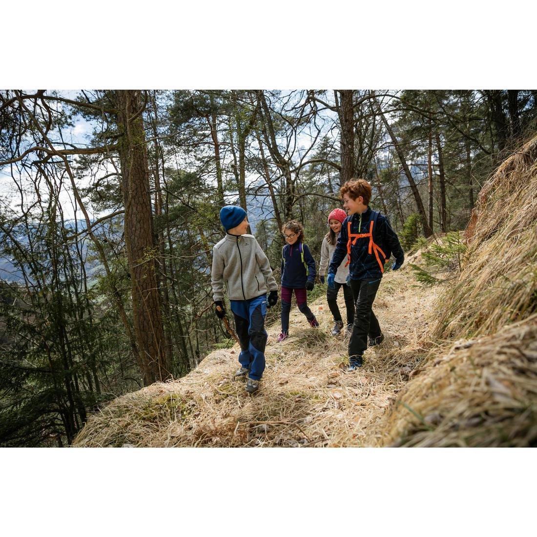 Forclaz 200 Boy's Hiking Fleece, Blue, No Color, large image number 6