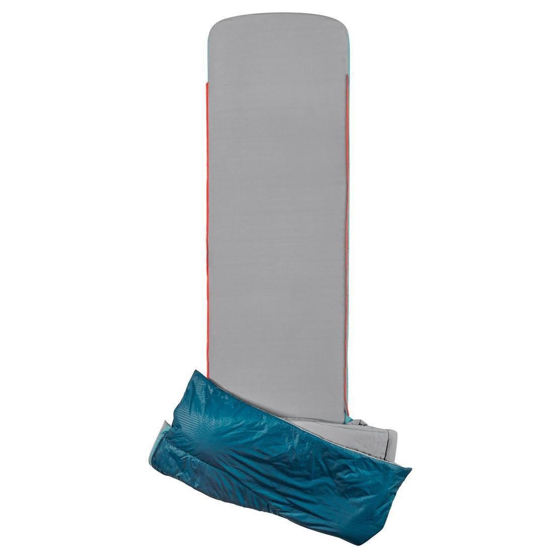 2 In 1 Sleeping Bag - Sleepin Bed MH500, Carbon Grey, No Color, large image number 8