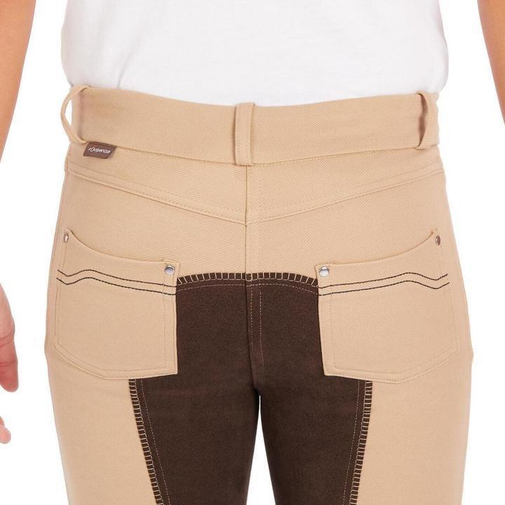 180 FullseatKids Full Seat Horse Riding Jodhpurs, Sand, No Color, large image number 5