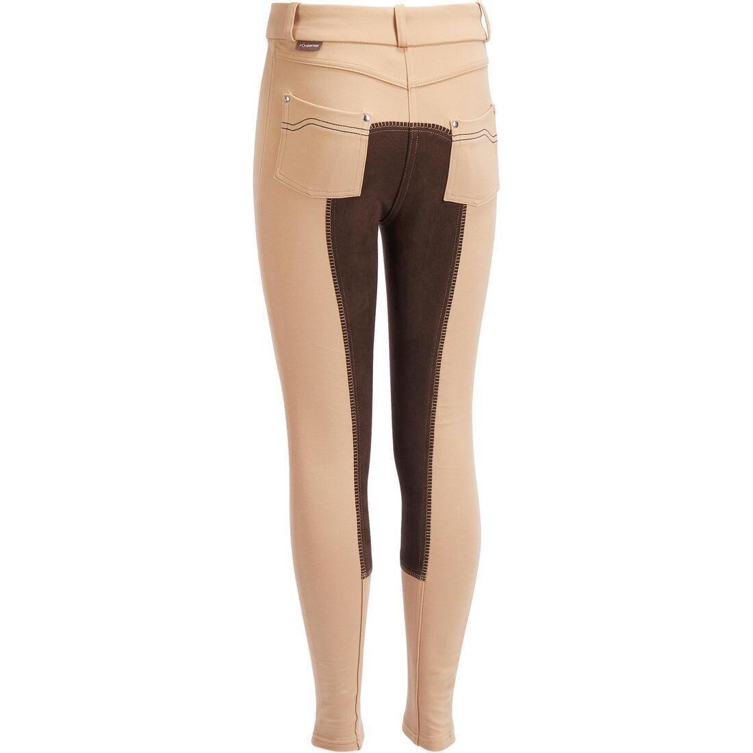 180 FullseatKids Full Seat Horse Riding Jodhpurs, Sand, No Color, large image number 11