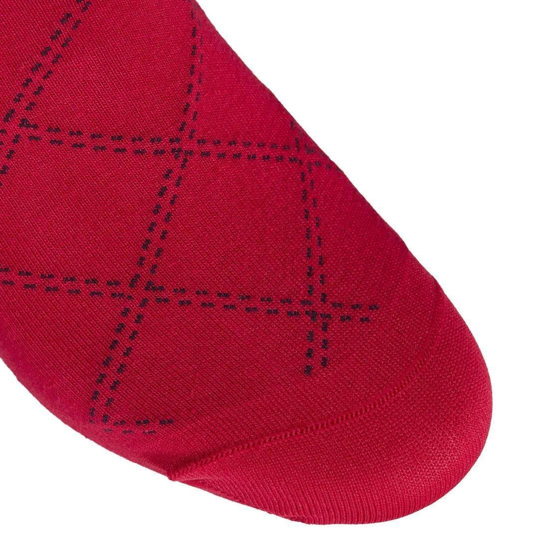 Women Horse Riding Socks - 500 Light, Red, No Color, large image number 5