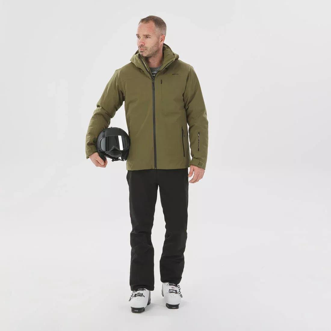 Men Lightweight And Breathable Ski And Snowboard Trousers - 500, Black, 5401_000, large image number 2