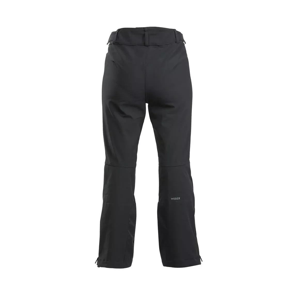 Men Lightweight And Breathable Ski And Snowboard Trousers - 500, Black, 5401_000, large image number 3