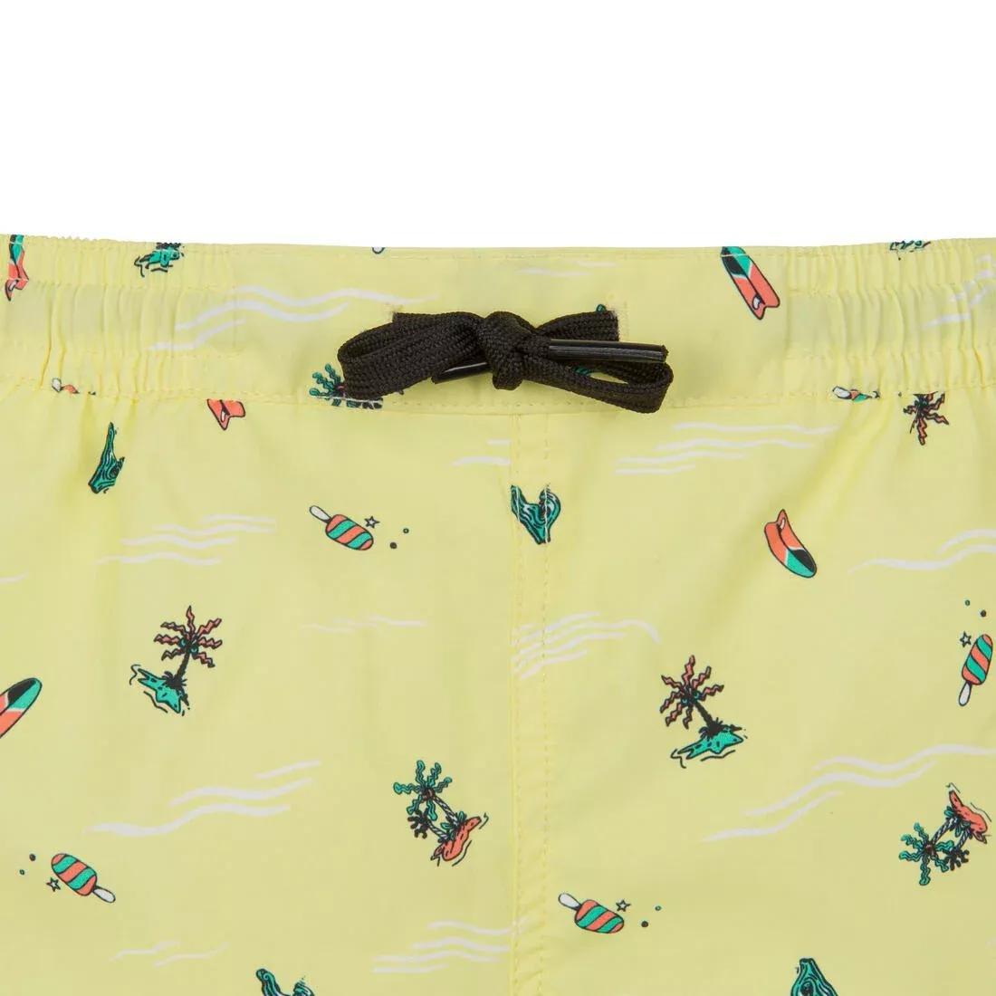 Kids' Swim Shorts 100, Turquoise, , large image number 6