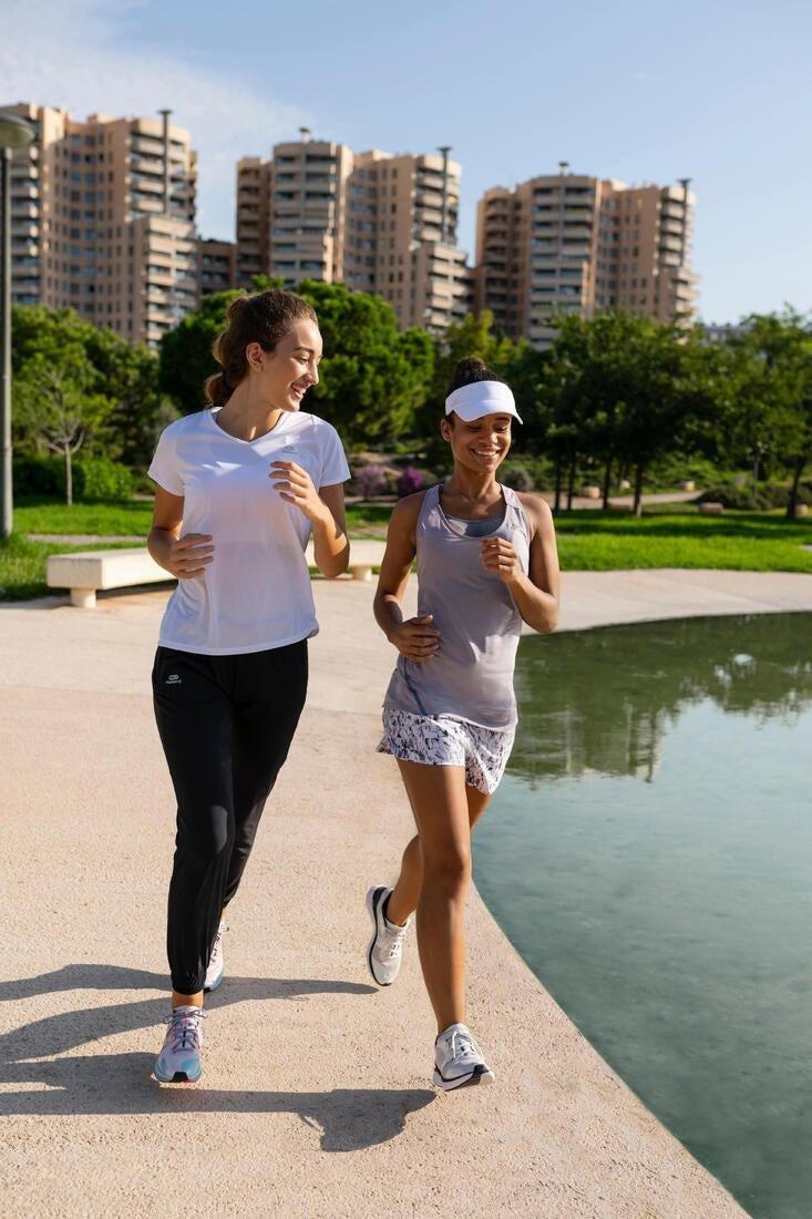 Run Dry Women's Running Shorts Print, Pink, No Color, large image number 4