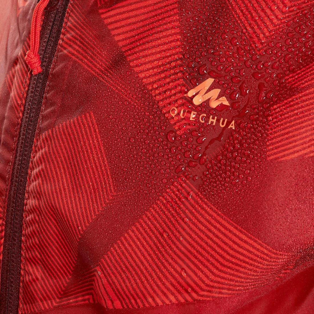 BORDEAUX Kids' Hiking Waterproof Jacket MH150 7-15 Years, No Color, large image number 2