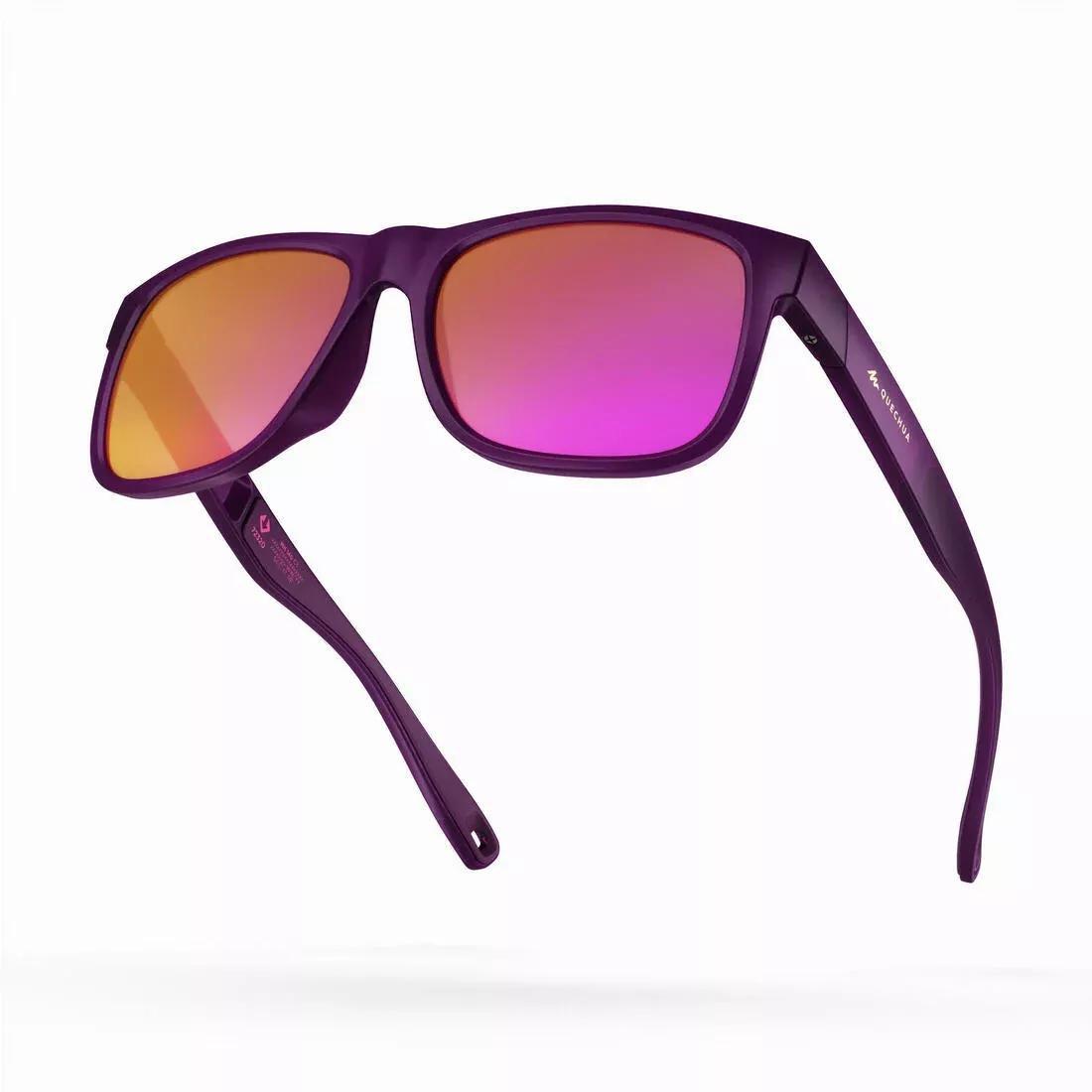 Adults Category 3 Hiking Sunglasses - MH140, Black, No Color, large image number 8