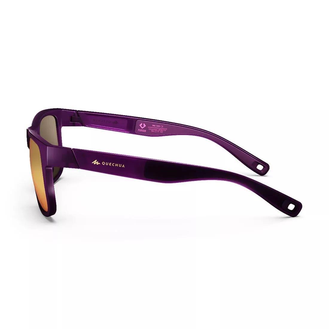 Adults Category 3 Hiking Sunglasses - MH140, Black, No Color, large image number 10