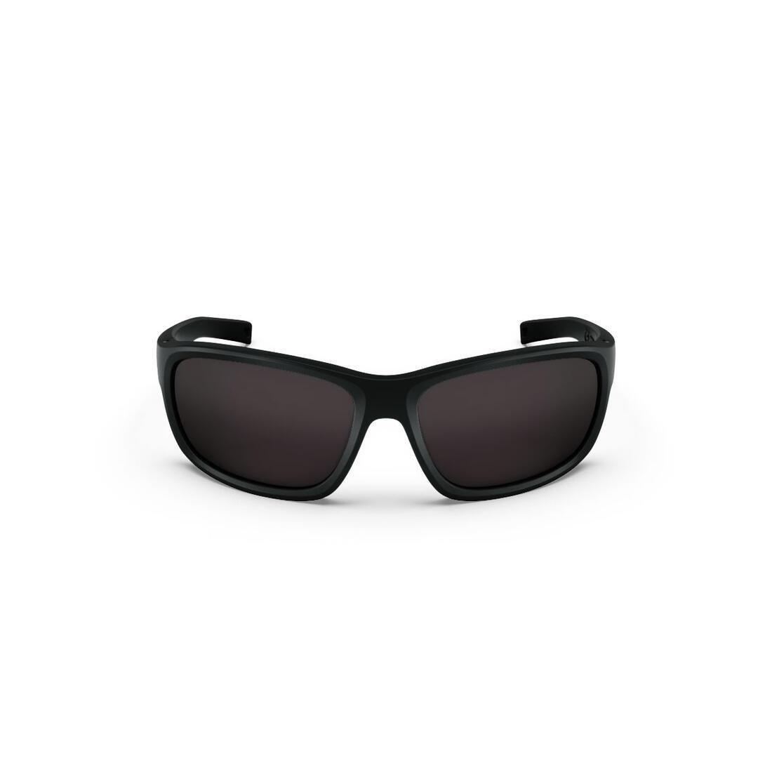 Adults' Hiking Sunglasses MH500, Category 3, Black, No Color, large image number 9